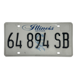 Illinoisi rendszám
