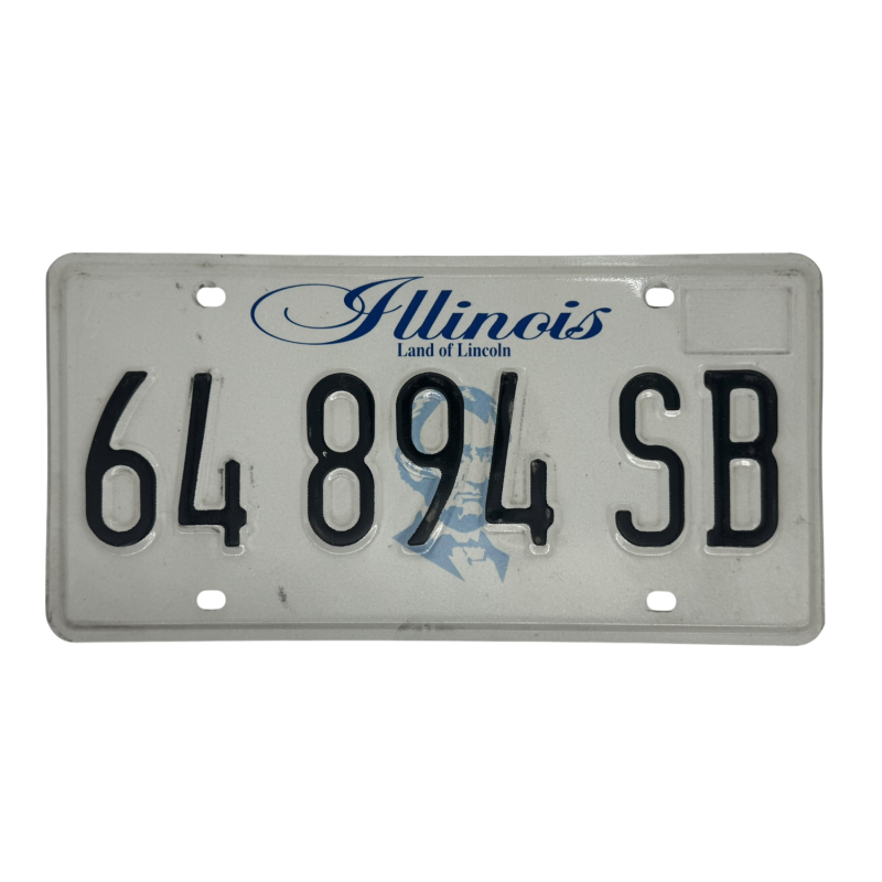 Illinoisi rendszám