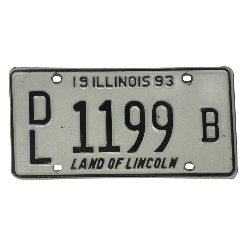 Illinoisi rendszám