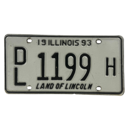 Illinoisi rendszám