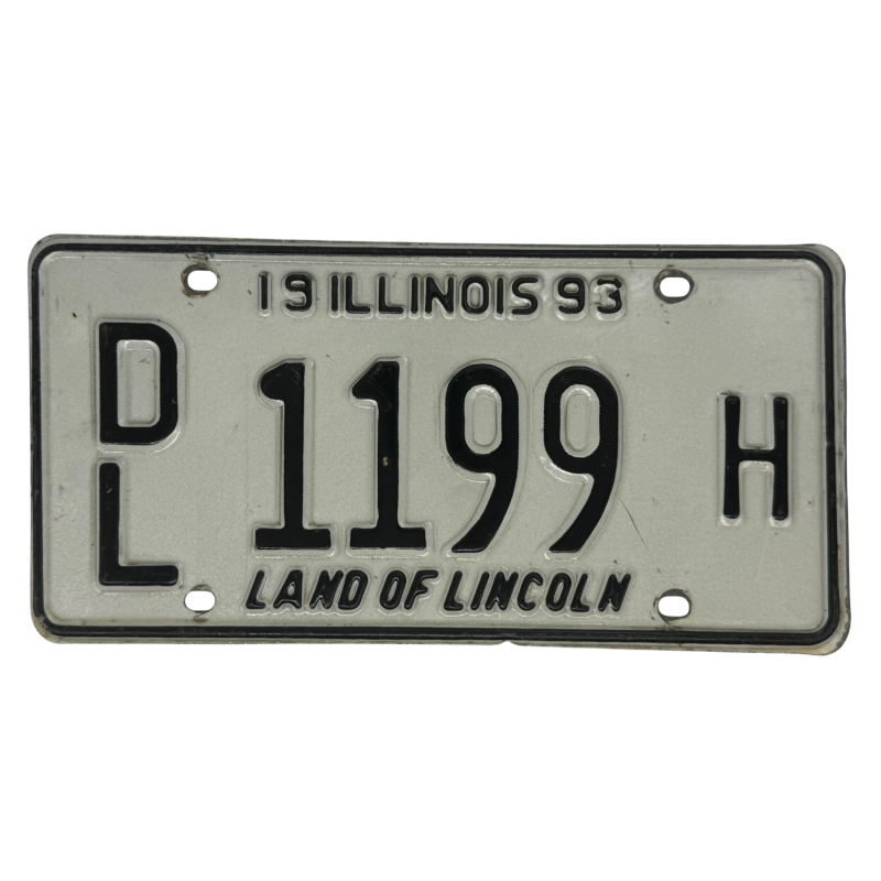 Illinoisi rendszám