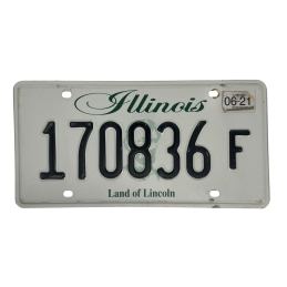 Illinoisi rendszám