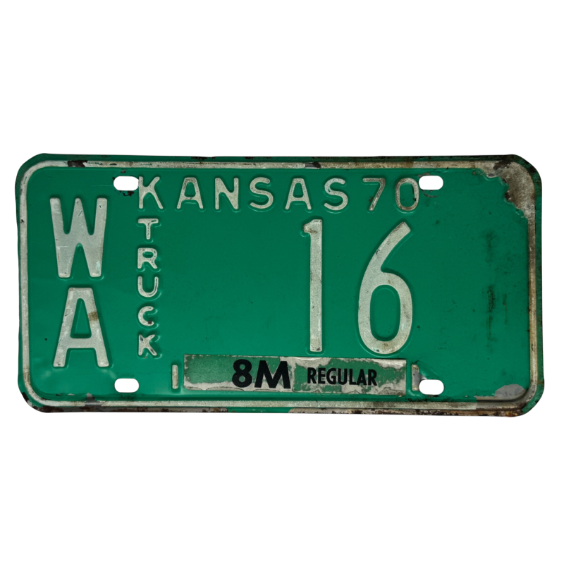 Kansas rendszám