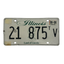 Illinoisi rendszám