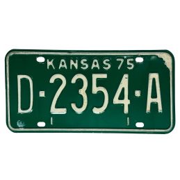 Kansas rendszám