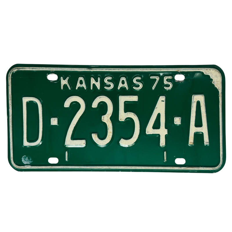 Kansas rendszám