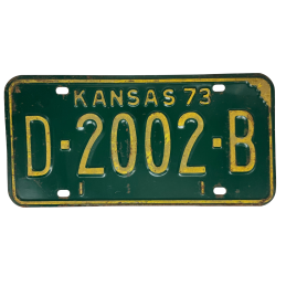 Kansas rendszám
