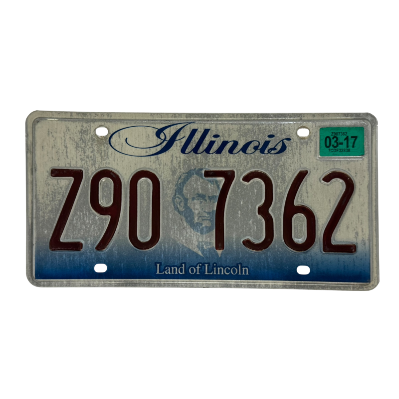 Illinoisi rendszám