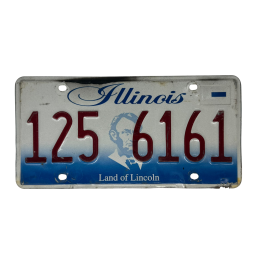 Illinoisi rendszám