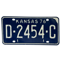 Kansas rendszám