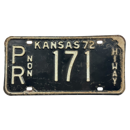 Kansas rendszám