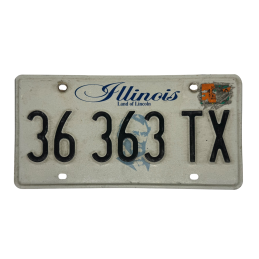 Illinoisi rendszám