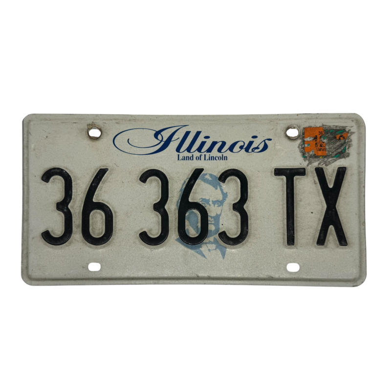 Illinoisi rendszám
