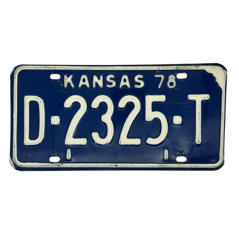 Kansas rendszám