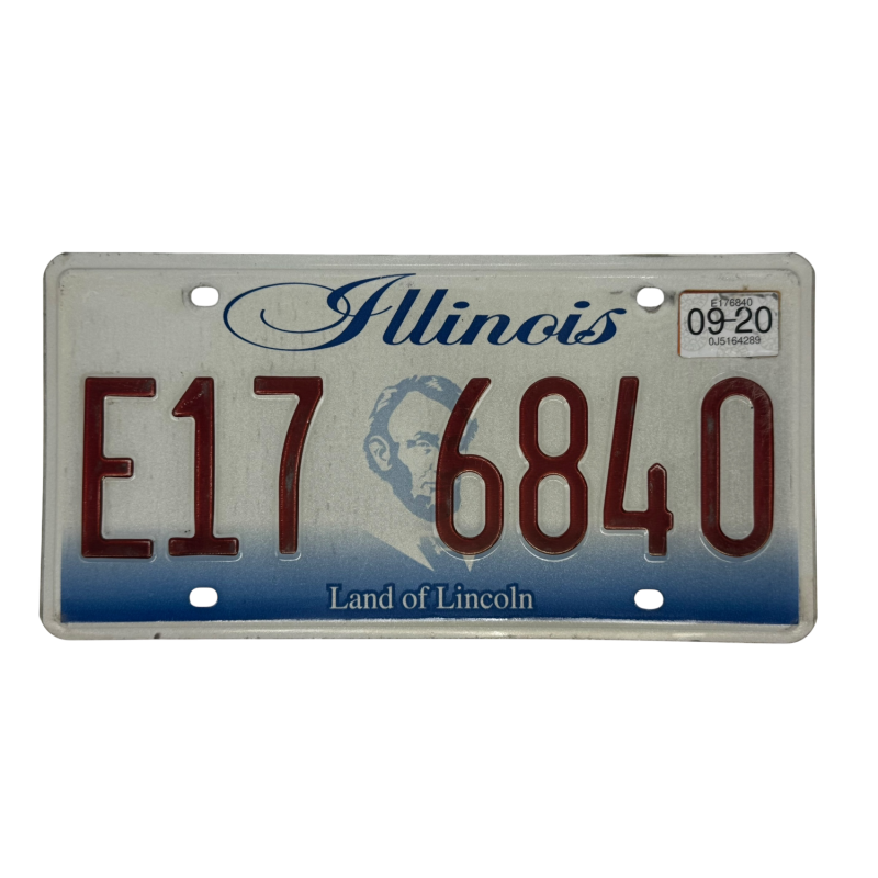 Illinoisi rendszám