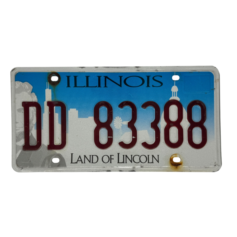 Illinoisi rendszám
