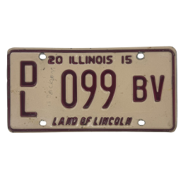 Illinoisi rendszám