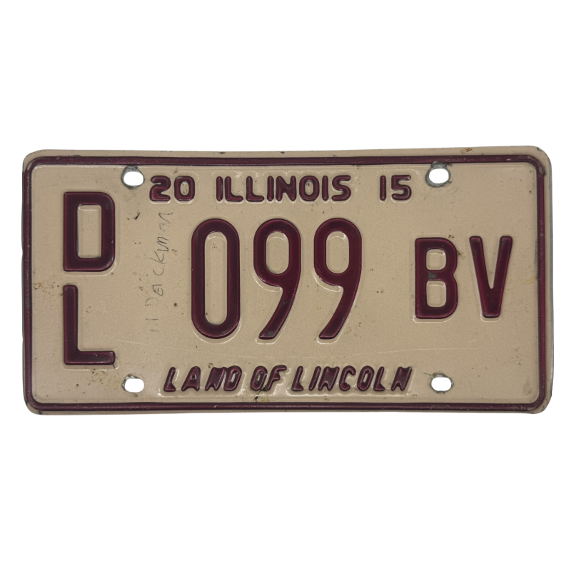 Illinoisi rendszám
