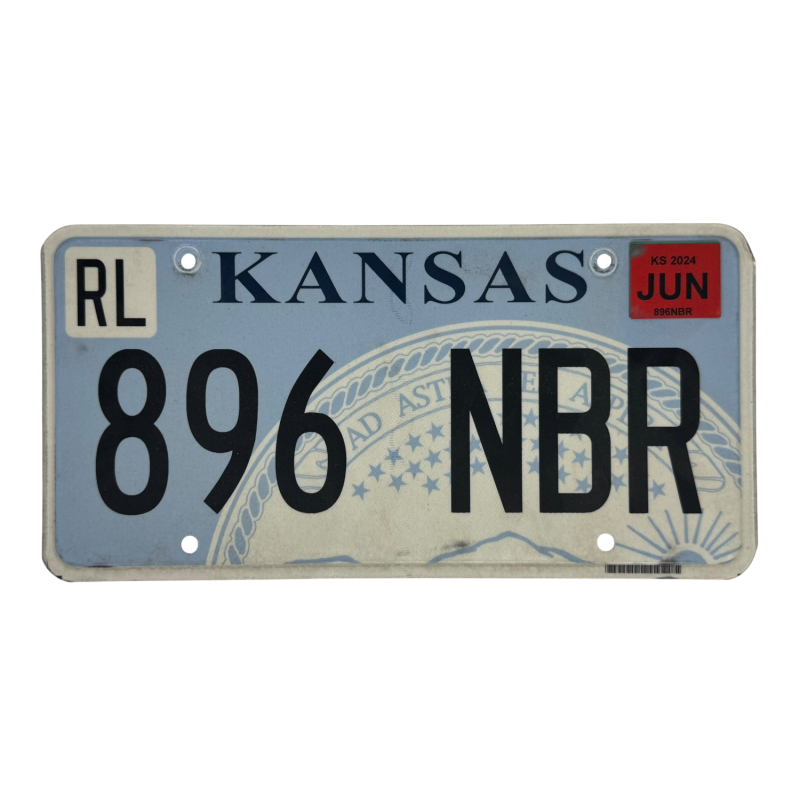Kansas rendszám