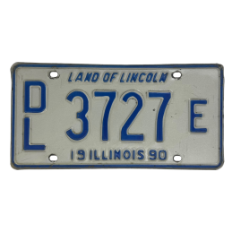 Illinoisi rendszám