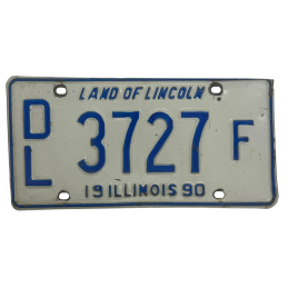 Illinoisi rendszám