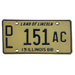 Illinoisi rendszám