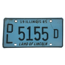Illinoisi rendszám