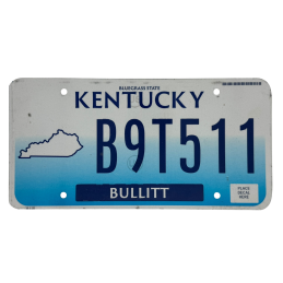 Kentucky rendszám
