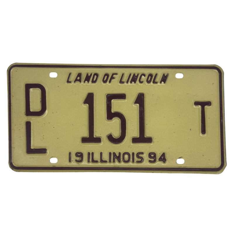 Illinoisi rendszám