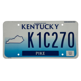 Kentucky rendszám