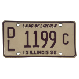 Illinoisi rendszám