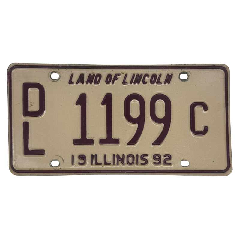 Illinoisi rendszám