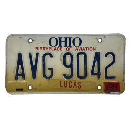 Ohio rendszám