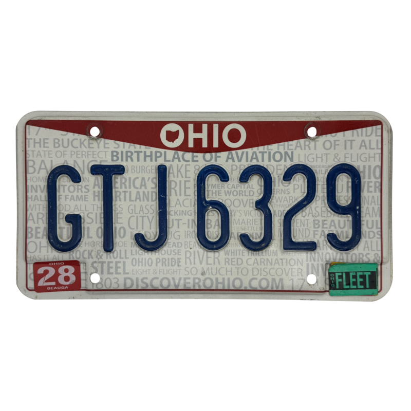 Ohio rendszám