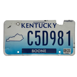 Kentucky rendszám