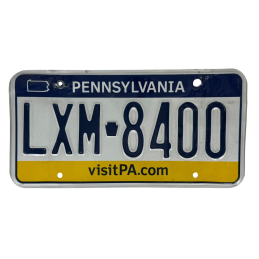 Pennsylvania rendszám