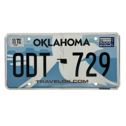 Oklahoma rendszám