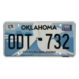 Oklahoma rendszám