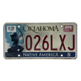 Oklahoma rendszám
