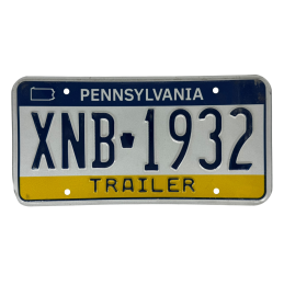 Pennsylvania rendszám