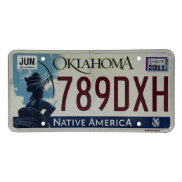 Oklahoma rendszám