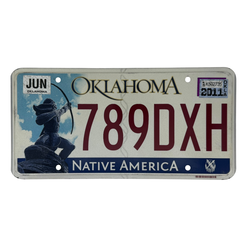 Oklahoma rendszám