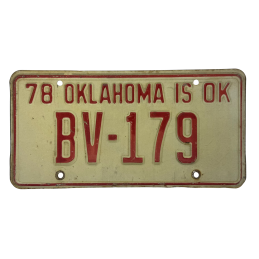 Oklahoma rendszám
