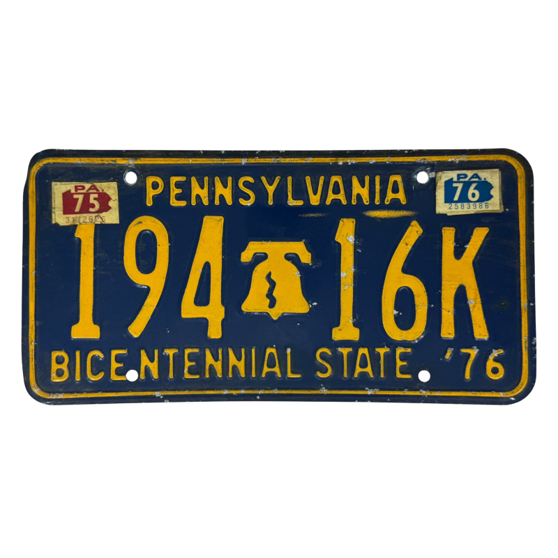 Pennsylvania rendszám