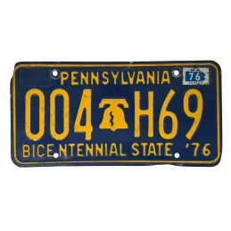 Pennsylvania rendszám
