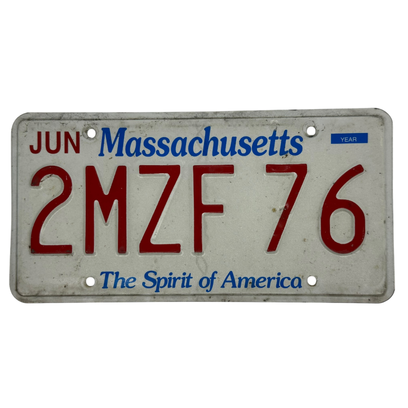 Massachusetts rendszám Massachusetts rendszám