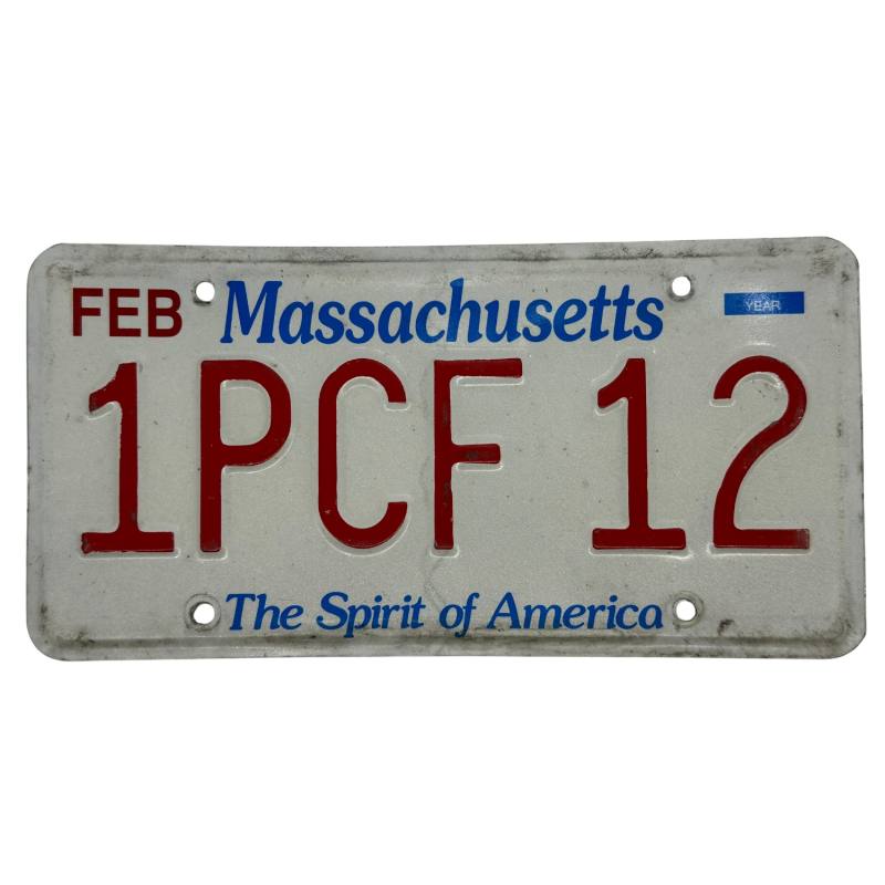 Massachusetts rendszám Massachusetts rendszám