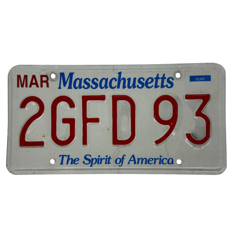Massachusetts rendszám Massachusetts rendszám