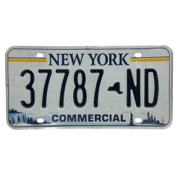 New York -i rendszám