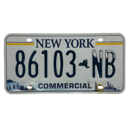 New York -i rendszám